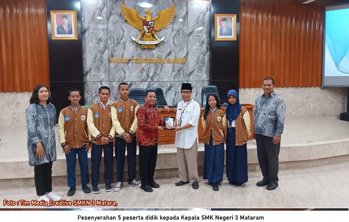 SMK Negeri 3 Mataram Menerima Siswa ADEM REPATRIASI KEMENDIKBUDRISTEK RI Tahun 2024