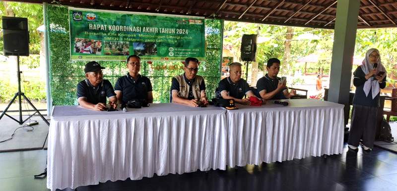 Kemeriahan Rapat Akhir Tahun SMK Negeri 3 Mataram