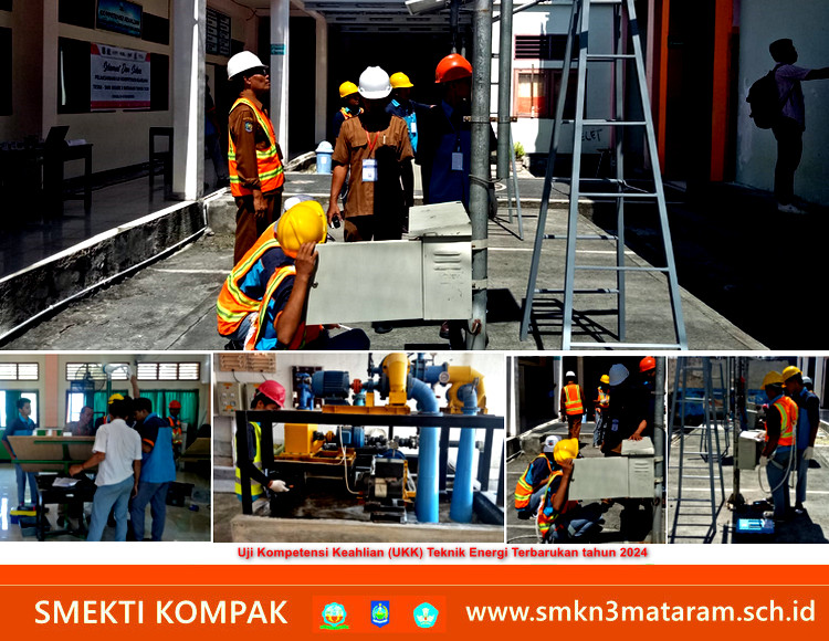 UKK Teknik Energi Terbarukan Menguji 3 Kompetensi