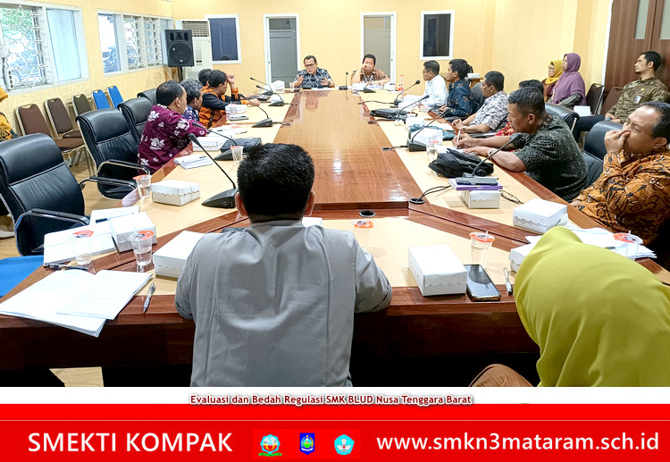 Evaluasi dan Bedah Regulasi SMK BLUD Nusa Tenggara Barat