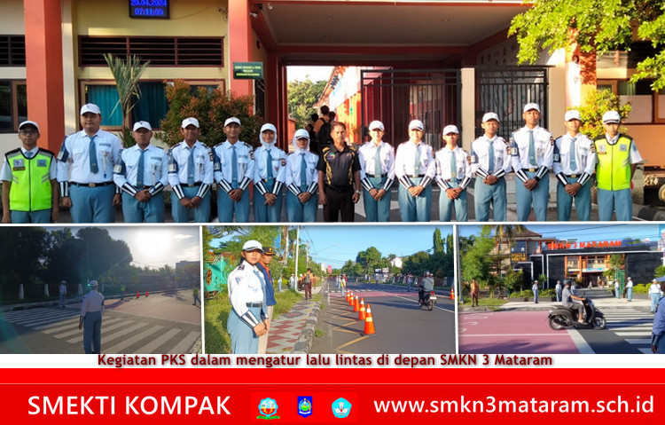 Giat Patroli Keamanan Sekolah (PKS) SMKN 3 Mataram