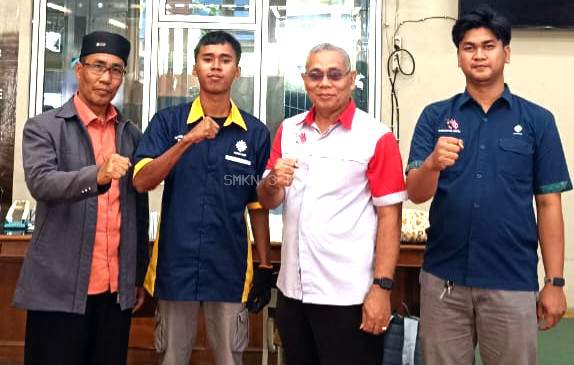 Kelapa SMKN 3 Mataram  Kunjungi Salah Satu Alumni di BBPVP Bekasi Yang Mengikuti Seleksi Internasional Skill