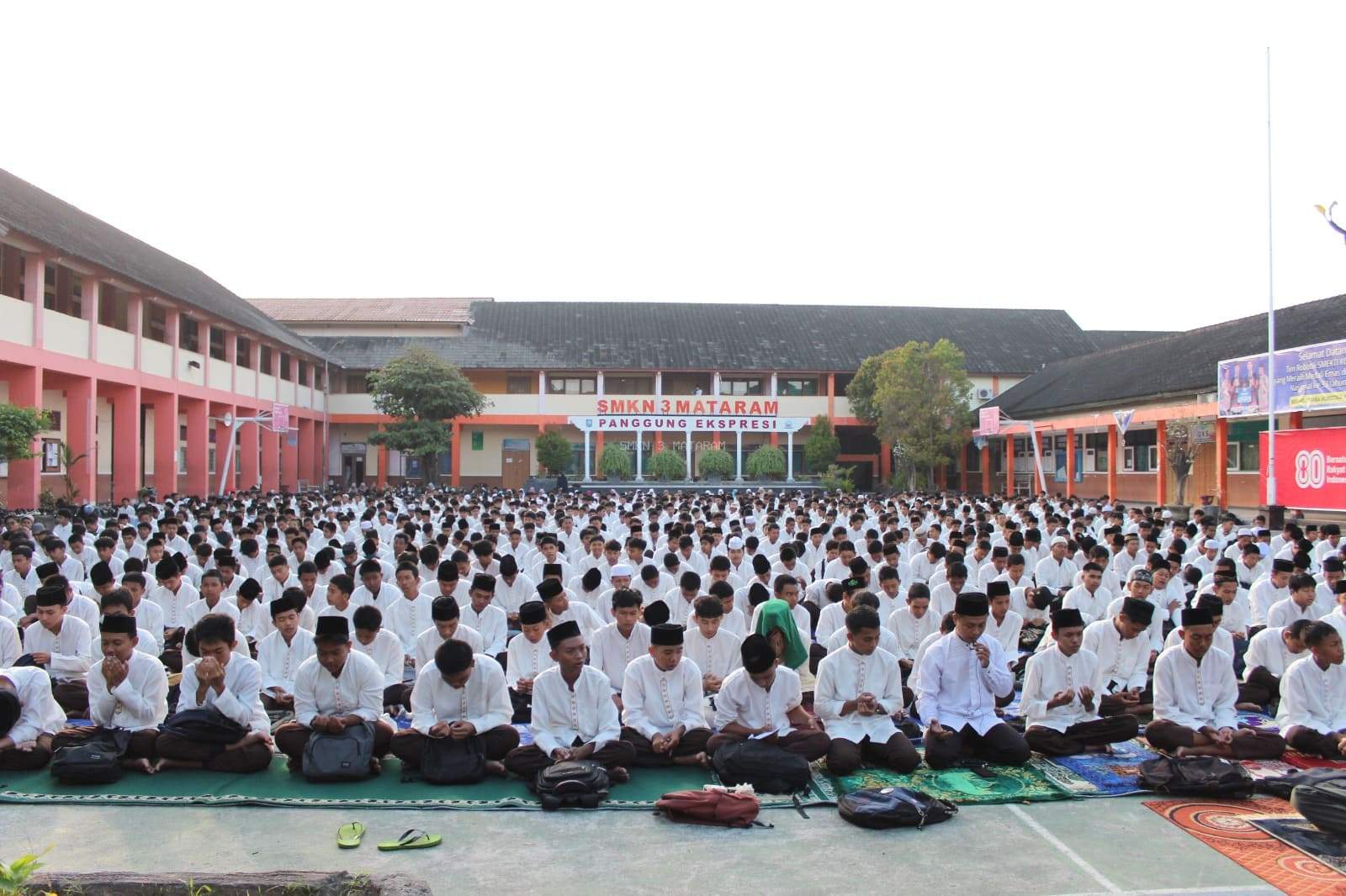 Pelaksanaan Imtaq Pagi Penuh Khidmat