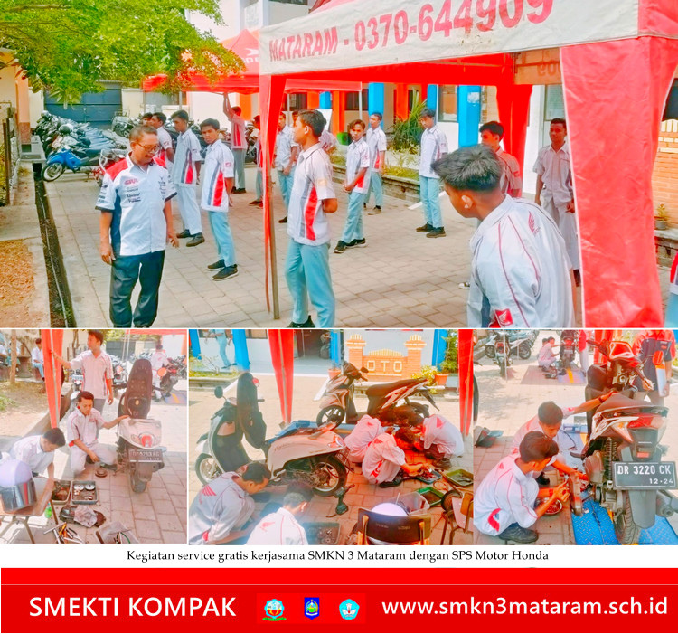 Bhakti SMK Bersama SPS Motor Honda